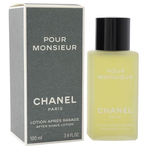 chanel pour monsieur after shave.